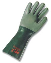 GLOVE NEOPRENE FULL COAT;14  COTTON LINE ROUGH 10 - Latex, Supported